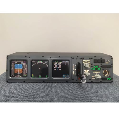 Image of Toyvanta B737 Desktop MIP Simulator Panel for MSFS2020 /2024, X-Plane - Compatible with PMDG737, Zibo737, High-Resolution Display, Realistic Feedback, and Full Lighting Control
