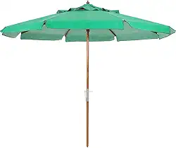 Bel - Ombrellone Central Positano em Madeira 2,40 metros Verde