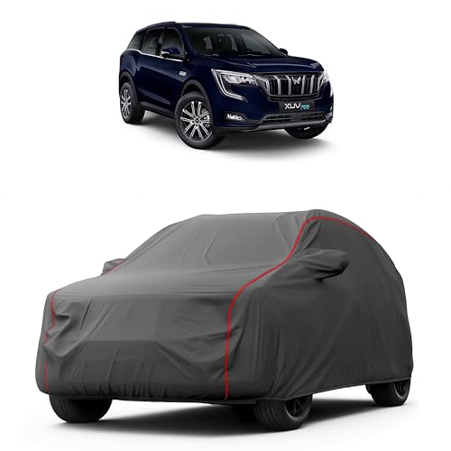 Image of Heavy-Duty Car Cover for Compatible with Mahindra XUV 700 (2021 to 2025 All Models) Deluxe Car Protection Cover - Waterproof & UV-Resistant All-Season Exterior Protection