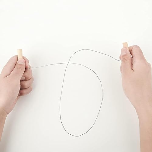 Miniatura 5 de EXCEART Cortador de arcilla de alambre con mango de madera, alambre de acero, herramienta de corte de arcilla de plastilina de queso, línea de