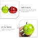 FESTFENDS 2pcs Mechanical Kitchen Timers Apple Shape Clear Sound Loud Alarm Countdown Reminder for Cooking and Learning Use Easy Operation for All Ages