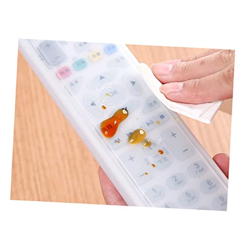 STOBAZA Água 3 Pecas Cobertura Remota De Ar Condicionado Estojo Protetor Remoto Tampa De Silicone Re