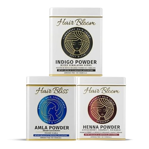Combo de Tinte y Cuidado Herbal para Cabello 360 g
