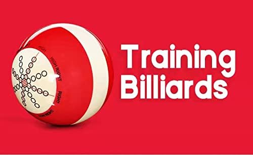 Miniatura 8 de Bola de taco de billar, bola de billar estándar para entrenamiento de mesa - 2.252 in2.3 pulgadas de diámetro