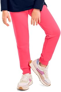 Calça Infantil Kyly em Moletom Jogger Rosa