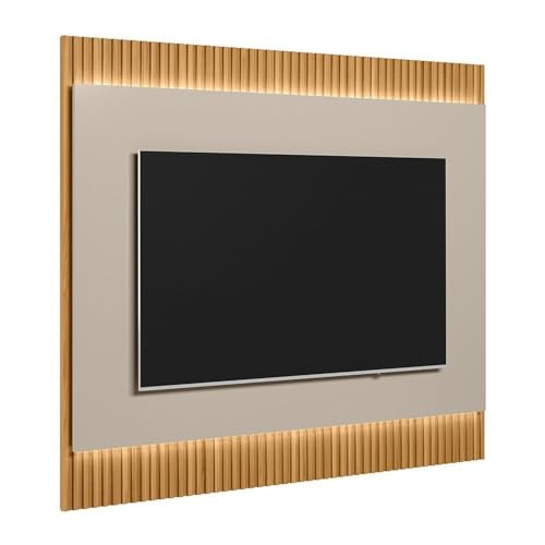 Painel para Tv até 70 Polegadas São Paulo 1.8 Tauari/Off White Fosco
