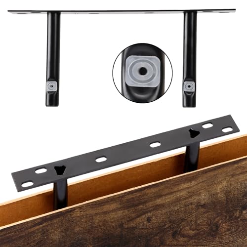 image for Fixwal 24in Floating Shelves for Wall, Rustic Brown Shelves Wall Mount