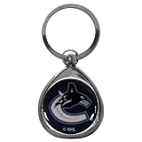 NHL Siskiyou Sports Fan Shop Vancouver Canucks Chrome Key Chain One Size Team Colors