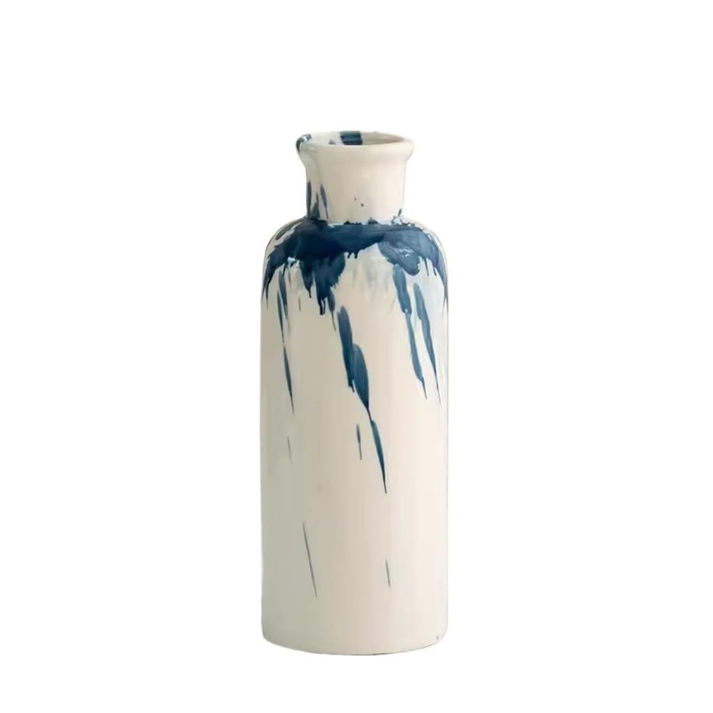 Vase en céramique créatif TUSUOD ornement floral de bureau