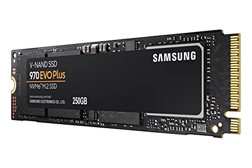 Image of SAMSUNG 970 EVO Plus SSD 250GB - M.2 NVMe Interface Internal Solid State Drive with V-NAND Technology (MZ-V7S250B /AM)