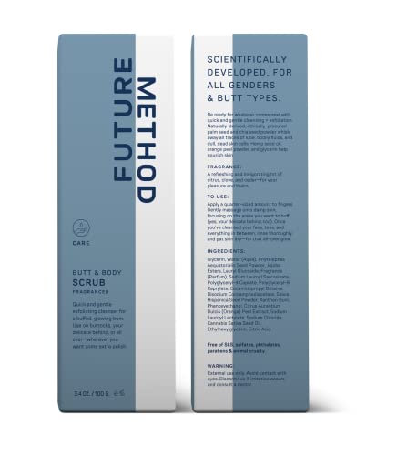 Future Method Butt + Body Scrub Exfoliating Cleanser #TOP2