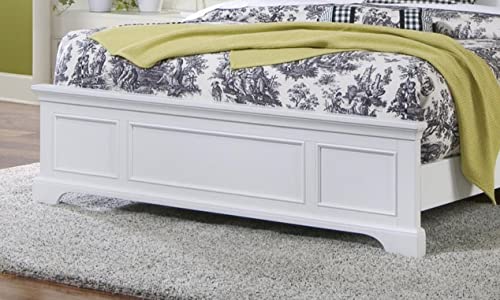 Homestyles Naples Queen Bed, White #TOP6