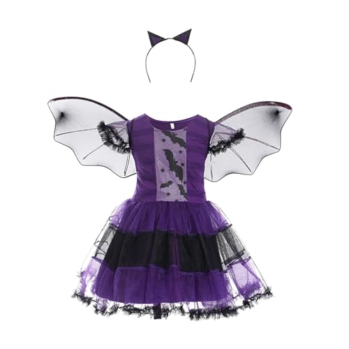 Disfarce de Halloween para menina, carnaval, fantasia de Halloween, bonito, cosplay, festas, vestido de bruxa, recém-nascido, crianças, fantasia de bebé de princesa mágica, divertido vestido de tule
