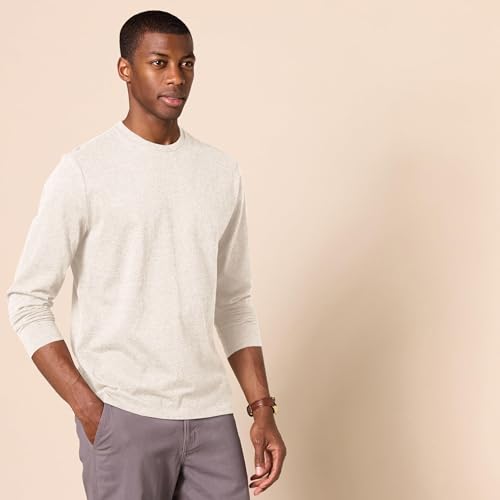 Image of Amazon Essentials Men's Slim-Fit Long Sleeve T-Shirt