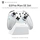 Machenike G5PROMAXSE Bluetooth Controller mit Ladestation, 1000Hz Hall Effect Controller Joysticks & Trigger, Gaming Controller Wireless für PC/Switch/iOS/Android, 2 Rücktasten, Weiß