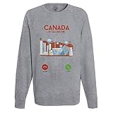  Fabulous Sweatshirt Homme Gris Canada is Calling Me Architecture Toronto Montreal