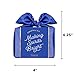 Pinch Provisions Cocktail Kit, Blue, Includes 11 Bartending & Mixology Essentials, Furoshiki Wrapped Bow Box Gift, Perfect for Dinner Parties, Favors, or Birthdays (Making Spirits Bright)