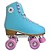 Active Living Stores Smiley Skate Supply Smiley Quad Rollerskates (Blue/Pink, 8)