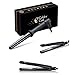 Produktbild Golden Curl Haarglätter & Lockenstab Kit  Professionell Fortgeschrittenes Dual Voltage Mini Salon Set für alle Haartypen - außergewöhnliche 5-Jahres Garantie (Schwarz)