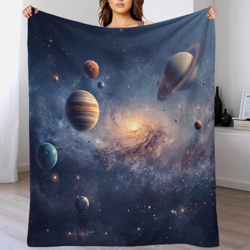 Plaid espace imprimé 3D le cadeau idéal pour grand aventurier - 4