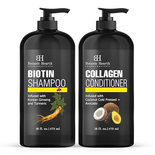 Botanic Hearth Biotin Shampoo and Conditioner Collagen -