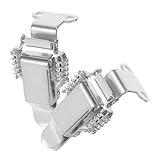 Cabilock 2pairs Stainless Steel Spring Loaded Latch Right Angle Toggle Buckle for Toolbox Chests and Cases Secure Clasp for Enhanced Stability and Fastening