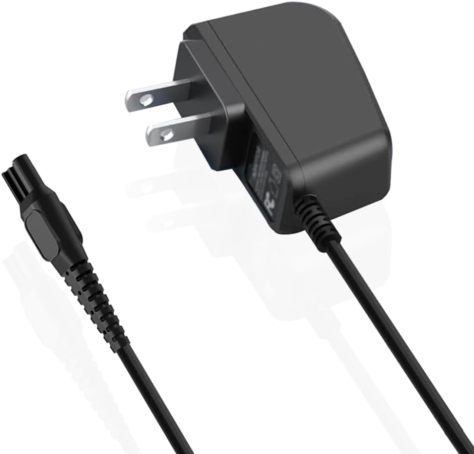 LIANSUM 2W Charger 8V 100MA Power Cord Compatible with Philips One Blade QP2630 Shaver, HQ850, Norelco Oneblade QP2530, QP2630 Electric Razor Trimmer Charging Cable Supply