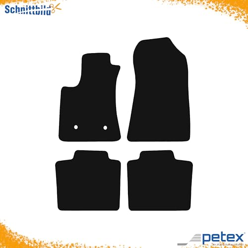 Alfombrillas para Renault Espace VI e-Tec de terciopelo Pluto delanteras juego de 2 piezas 4