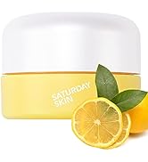 Saturday Skin Yuzu Eye Balm Vitamin C Wide lluminating Under Tight Eye Cream Korean Niacinamide C...