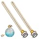DGUSO 2 Stück Öllampe Docht Lampe Docht Duftlampe Docht Duftlampe Docht Duft Öllampe Docht Für Geeignet für die Heimdekoration mit Katalytischer Brennerdiffusion und Aromatherapie 16cm (Gold)