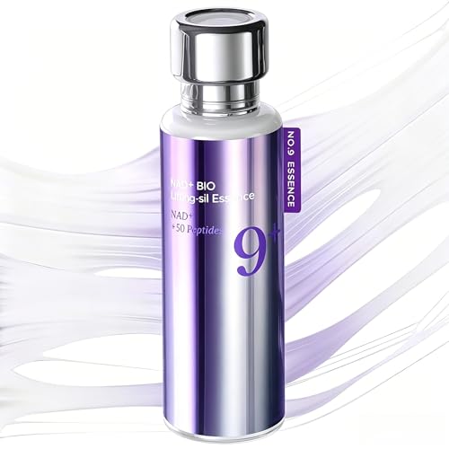 No.9 Essence | NAD+ BIO Lifting-sil Essence | Lifting Firming Wrinkles Fine Lines Elasticity | Peptides NAD+ | Serum for Aging Dull Skin | 1.69 fl. oz.