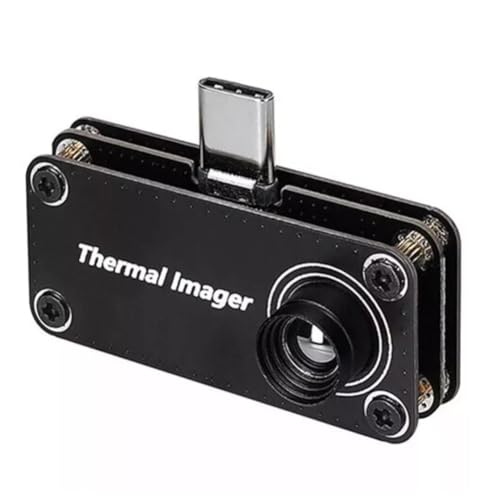 MeevrgR Cámara de imágenes térmicas para teléfono Android, cámara térmica infrarroja tipo C con resolución de 32 x 32, rango de medición de temperatura de -20 a 1000 °C, ángulo de visión de 33°