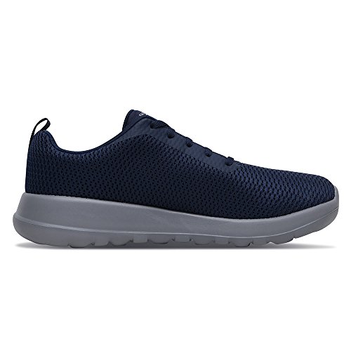 Skechers Go Walk Max- Effort, Tênis Homens, Azul Escuro/Cinza Escuro, 43