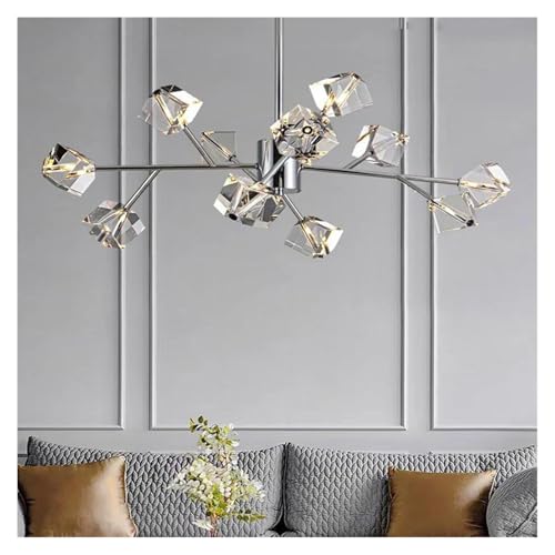 バブルデザイン シャンデリア シルバー 大 バブル シャンデリア モダン