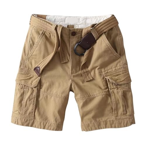 Bermuda cargo homme ample avec poches pour éviter la chaleur de l'été