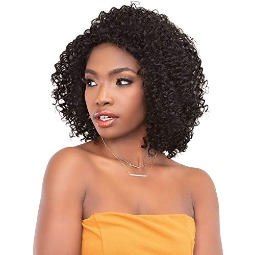 Janet Collection Virgin Remy Human Hair Bang Wig Dove (1B)