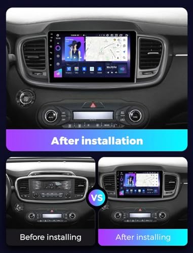 Radio coche para Kia Sorento 3 con cámara trasera y comandos de volante integrados 2