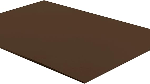Florence Cardstock Smooth - Coloured Card Making Supplies A4 - Brown - 10 Sheets - Coloured Paper for Scrapbooking, Card Making, Die Cutting and Paper Crafts - 216 GSM - Hazelnut