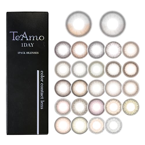 TeAmo ティアモ 水光レンズ ワンデー ナイトグレー