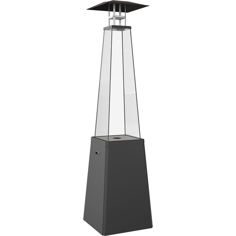 KRATKI Gas Terrassenheizer UMBRELLA 12 kW schwarz Heizstrahler