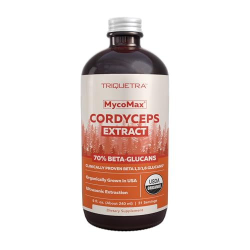 Triquetra Health Organic Cordyceps Mushroom Extract 8 oz