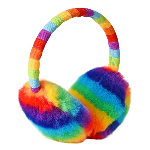 Ztl Kids Knit Earmuffs Winter Outdoor Plush Ear Warmers For Boys Girls 4-16 Years #TOP17