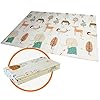 Speelmat, babymat, vouwbare kruipmat, niet-giftige XPE-schuimmat, antislip, aan beide kanten bedrukt, draagbaar…