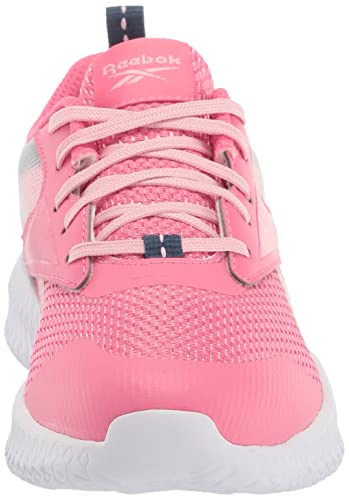 Reebok Girls Flexagon Energy 3.0 Cross Trainer, Astro Pink/Batik Blue/Pink Glow, 6.5 Little Kid