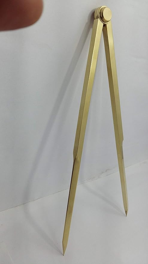 Navigation Brass Compass Divider with Brass Needle-image-13
