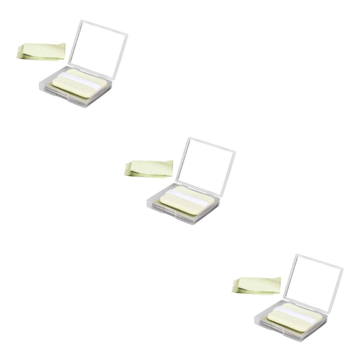 HAPINARY 3 Sets Oil Blotters for Face Blotting Paper Set for Oily Skin Facial Oil Absorbent Pads Refill Sheets