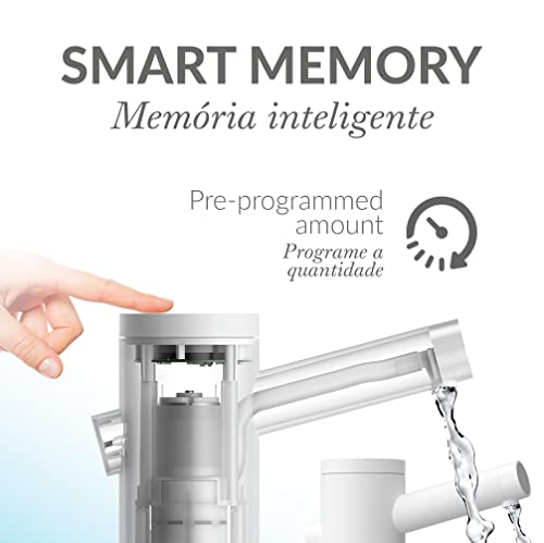 Momo Lifestyle M4 5 Gallon Water Dispenser, Bpa Free, Rechargeable Water Pump With Automatic Smart Memory And 2.000Mah Battery, Noiseless, Fits Most Large Gallon Bottles, Polar White #TOP7