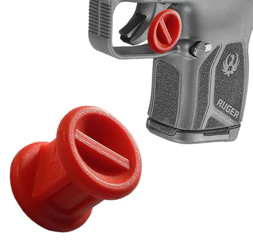 Micro Trigger Stop Fits Ruger LCPMAX (s-16) (Red 2 Pack)