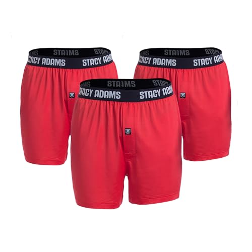 Stacy Adams Men's 3-Pack Loose Boxer - Main Image