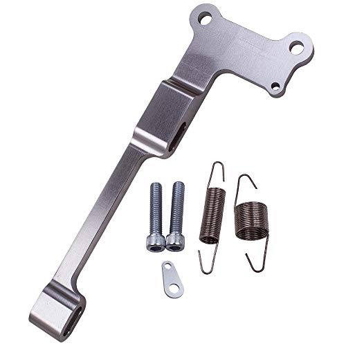 Throttle Cable Bracket 4150 Series, Carb Spring Mount, Aluminum Stainless Steel, Tcb-40Dq,Carburetor Bracket & Springs Set #TOP7